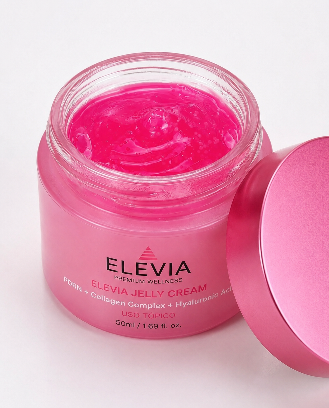Creme Facial Elevia Jelly Cream – PDRN, Colágeno e Ácido Hialurônico