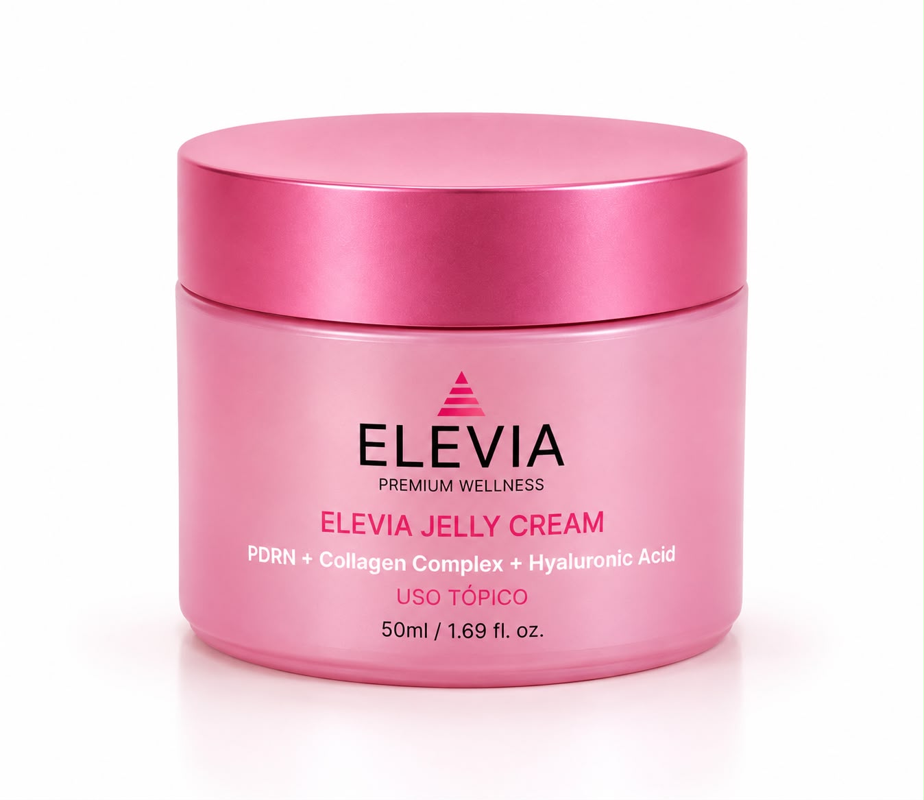 Creme Facial Elevia Jelly Cream – PDRN, Colágeno e Ácido Hialurônico